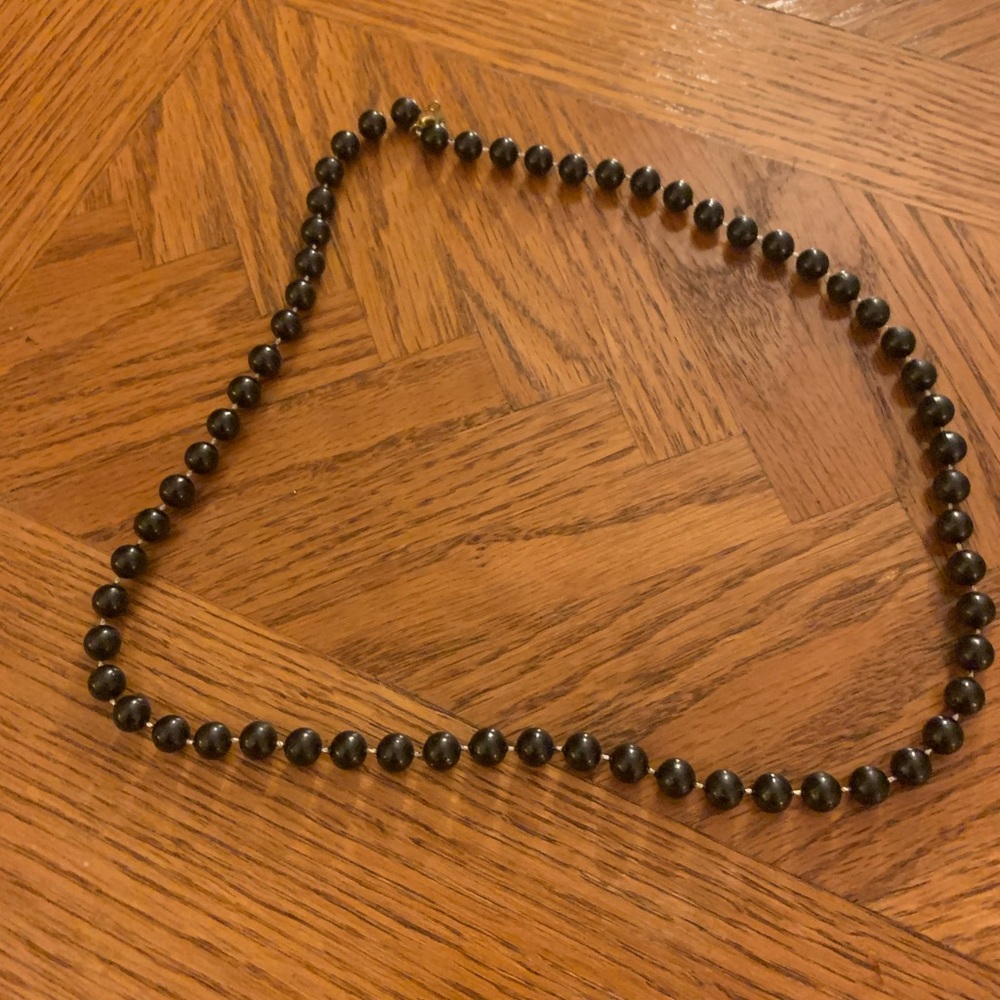 ❤️5 for $20❤️Black Bead Necklace - Picture 2 of 2